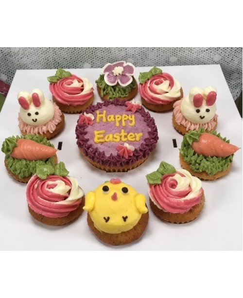 2018復活節1大10小Cupcake